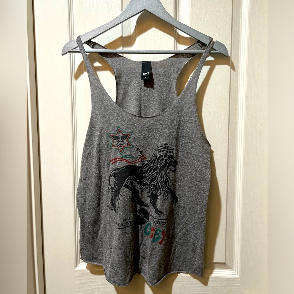 Obey Women’s Tank- Size Medium